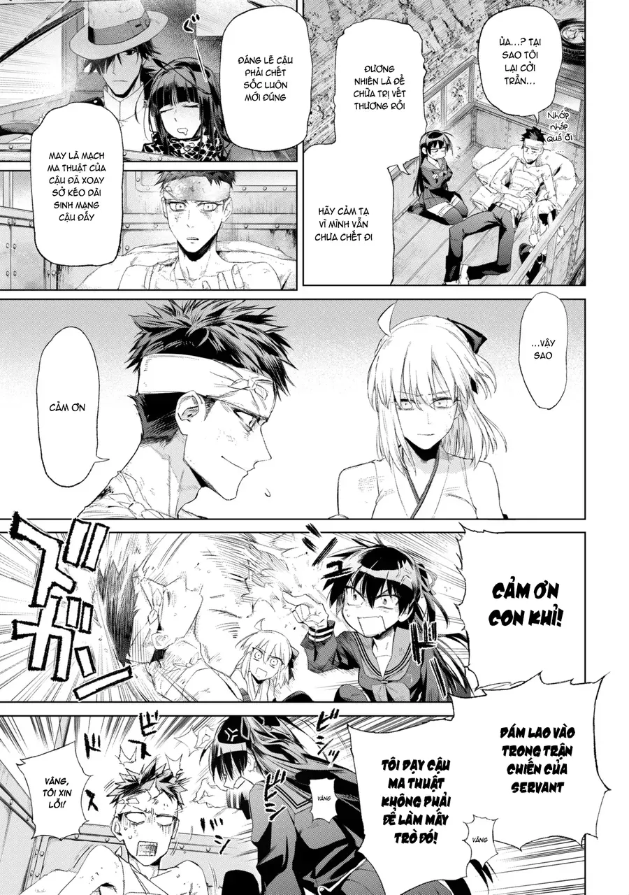 Fate/Type Redline - Truyền Kỳ Về Chén Thánh Đế Đô Chapter 25.4 - 3