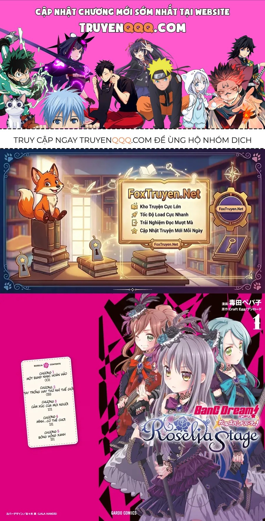 Bang Dream! Girls Band Party! Roselia Stage Chapter 1 - 1