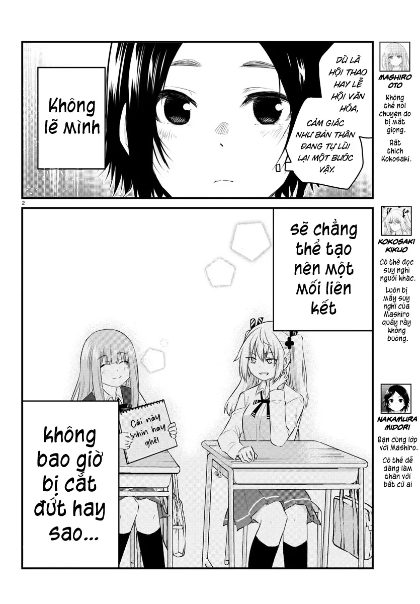 Koe Ga Dasenai Shoujo Wa "Kanojo Ga Yasashisugiru" To Omotte Iru Chapter 68 - 3
