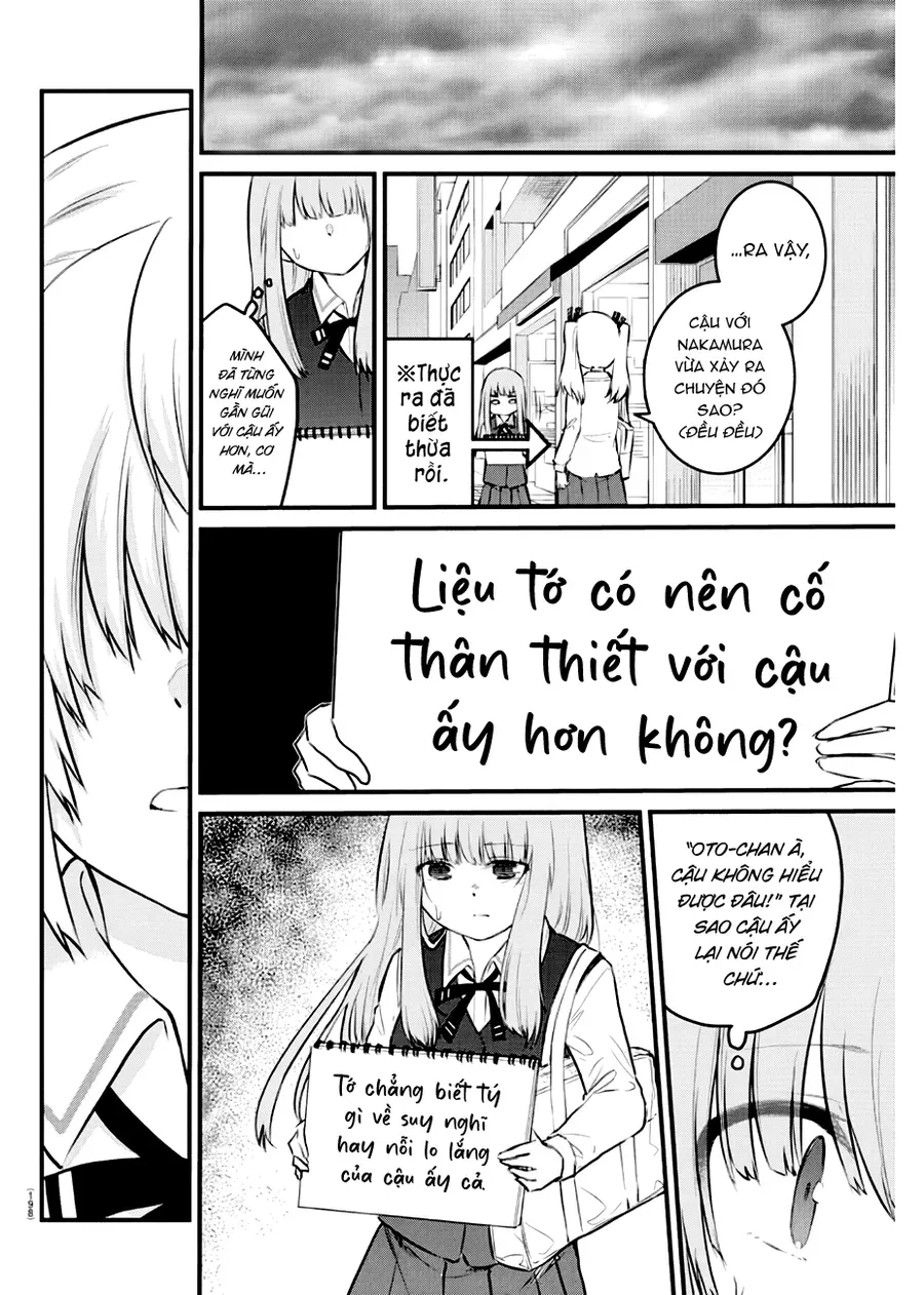 Koe Ga Dasenai Shoujo Wa "Kanojo Ga Yasashisugiru" To Omotte Iru Chapter 76 - 3