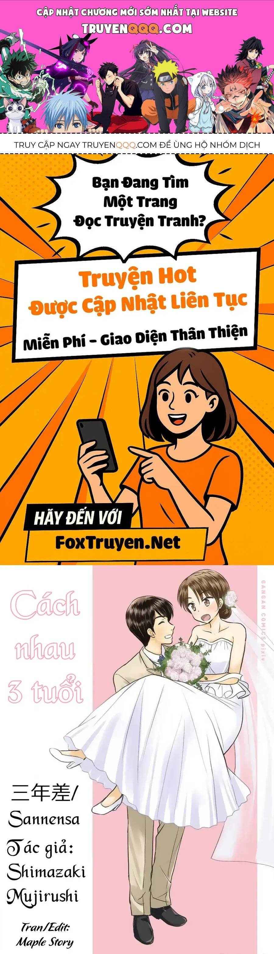 Cách Nhau 3 Tuổi Chapter 50 - 1