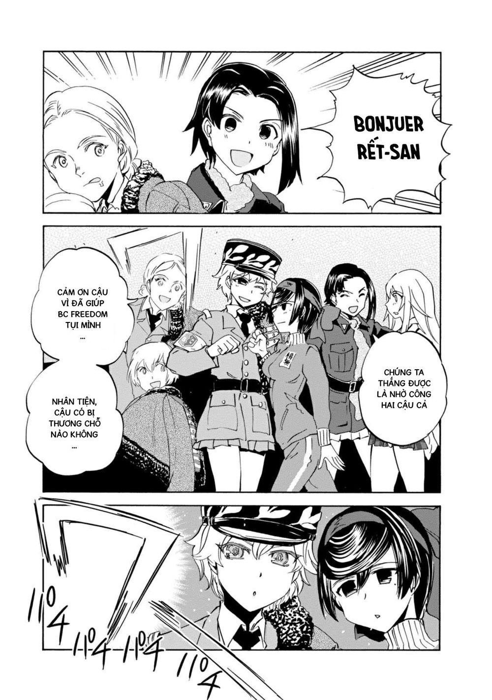 Girls Und Panzer: Ribbon No Musha Chapter 21 - 24