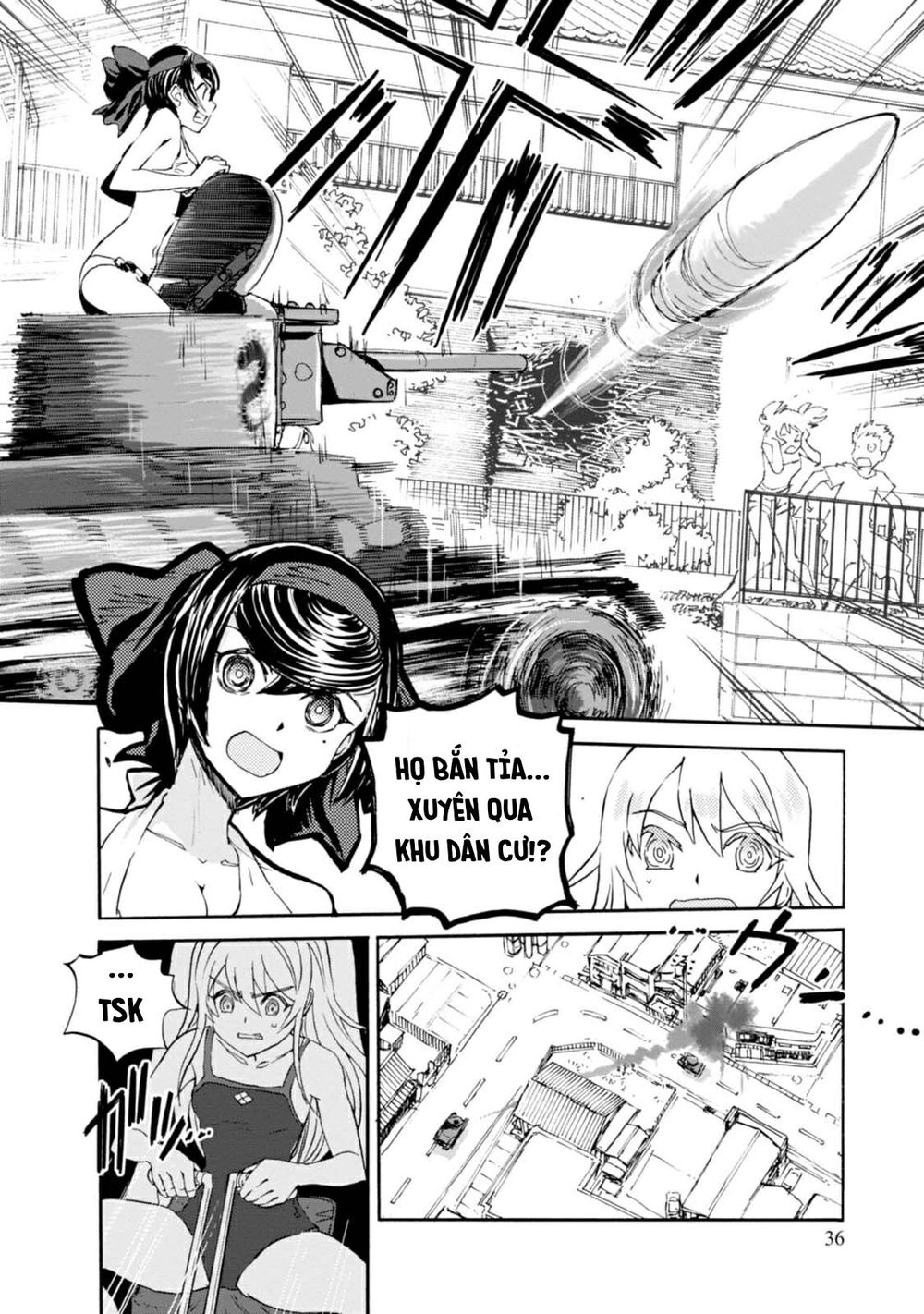 Girls Und Panzer: Ribbon No Musha Chapter 9 - 36