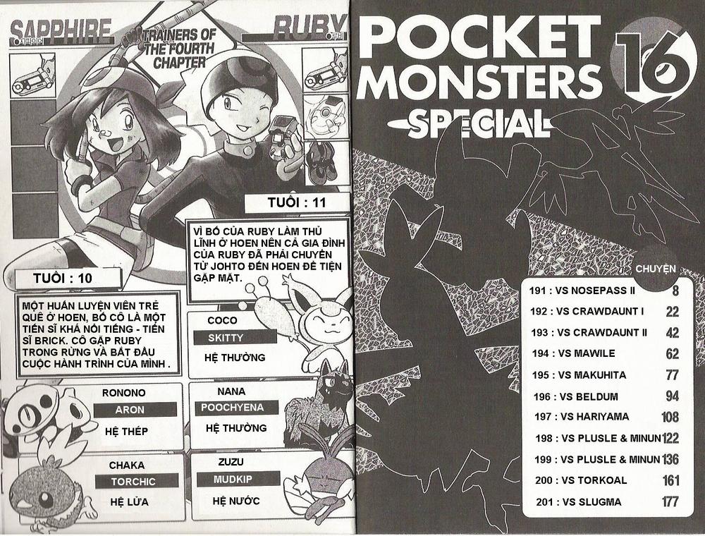 Pokemon Special Chapter 191.193 - 3