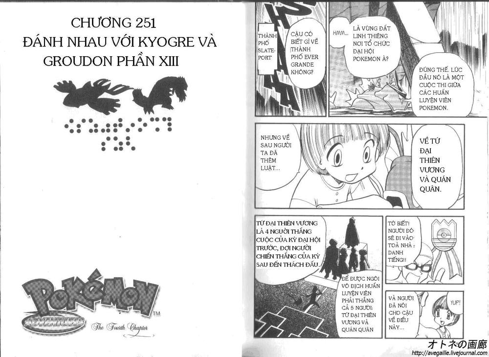 Pokemon Special Chapter 250.252 - 17