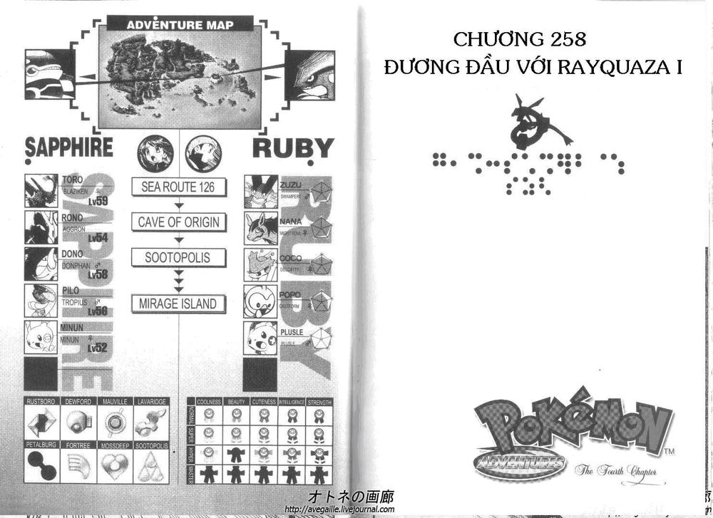 Pokemon Special Chapter 258.259 - 1