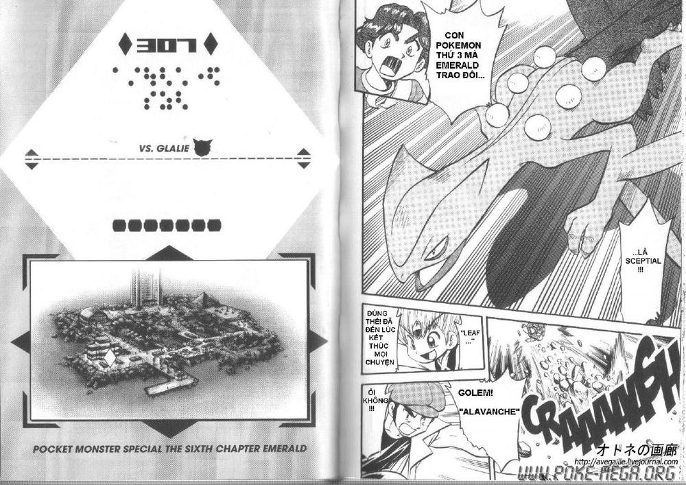 Pokemon Special Chapter 307.308 - 1