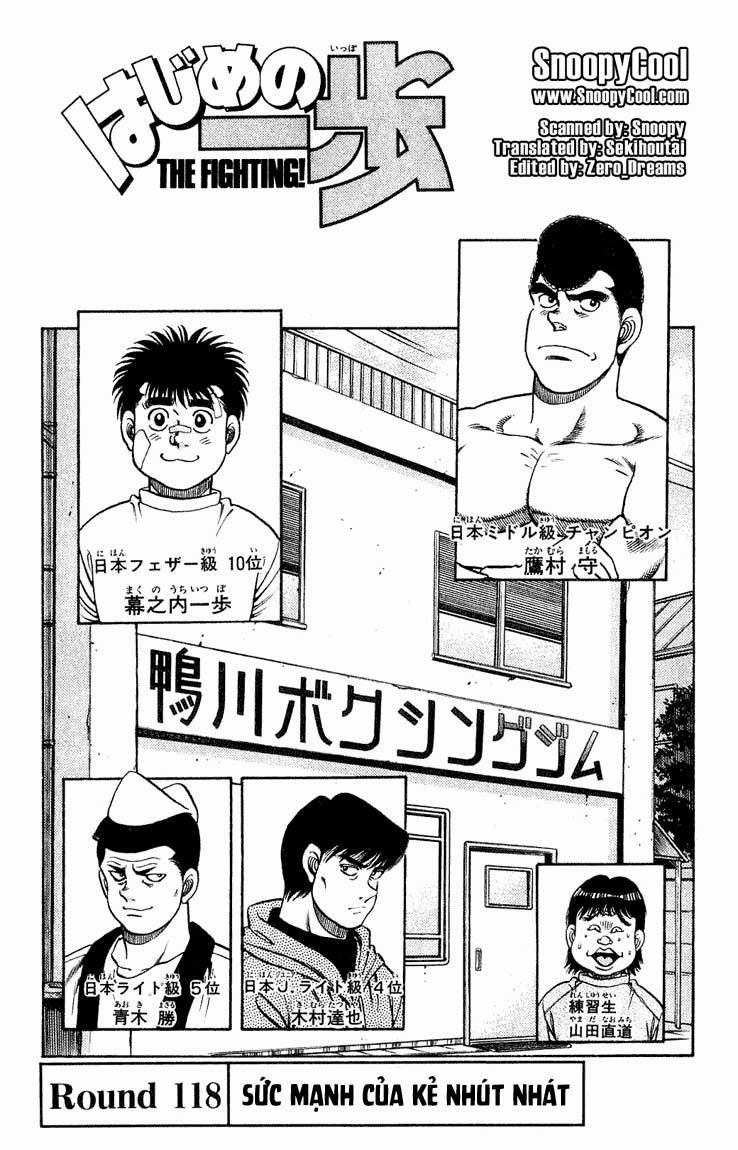 Võ Sĩ Quyền Anh Ippo Chapter 118 - 1