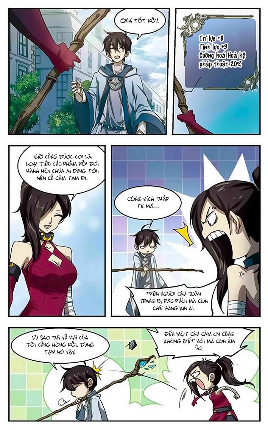 Võng Du Chi Cận Chiến Pháp Sư Chapter 15 - 13