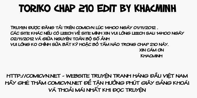 Toriko - Thợ Săn Ẩm Thực Chapter 210 - 20