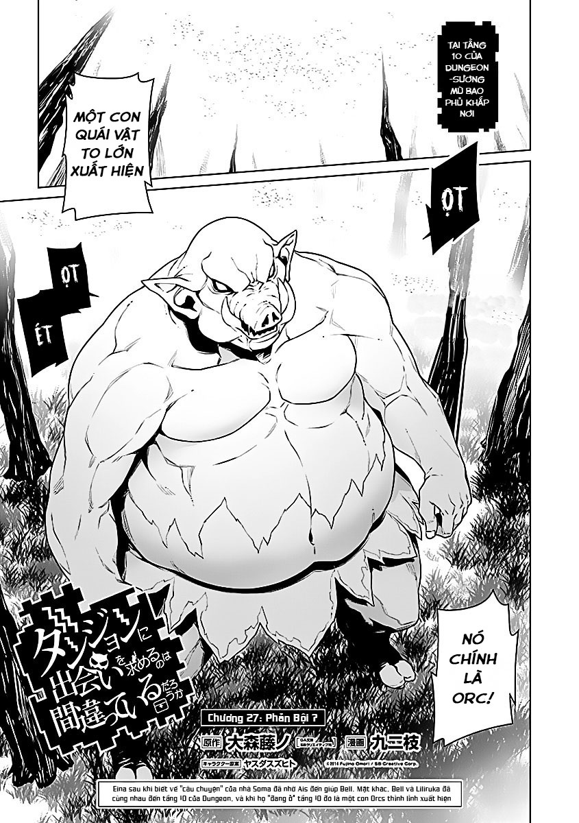 Dungeon Ni Deai O Motomeru No Wa Machigatte Iru Darou Ka Chapter 27 - 3