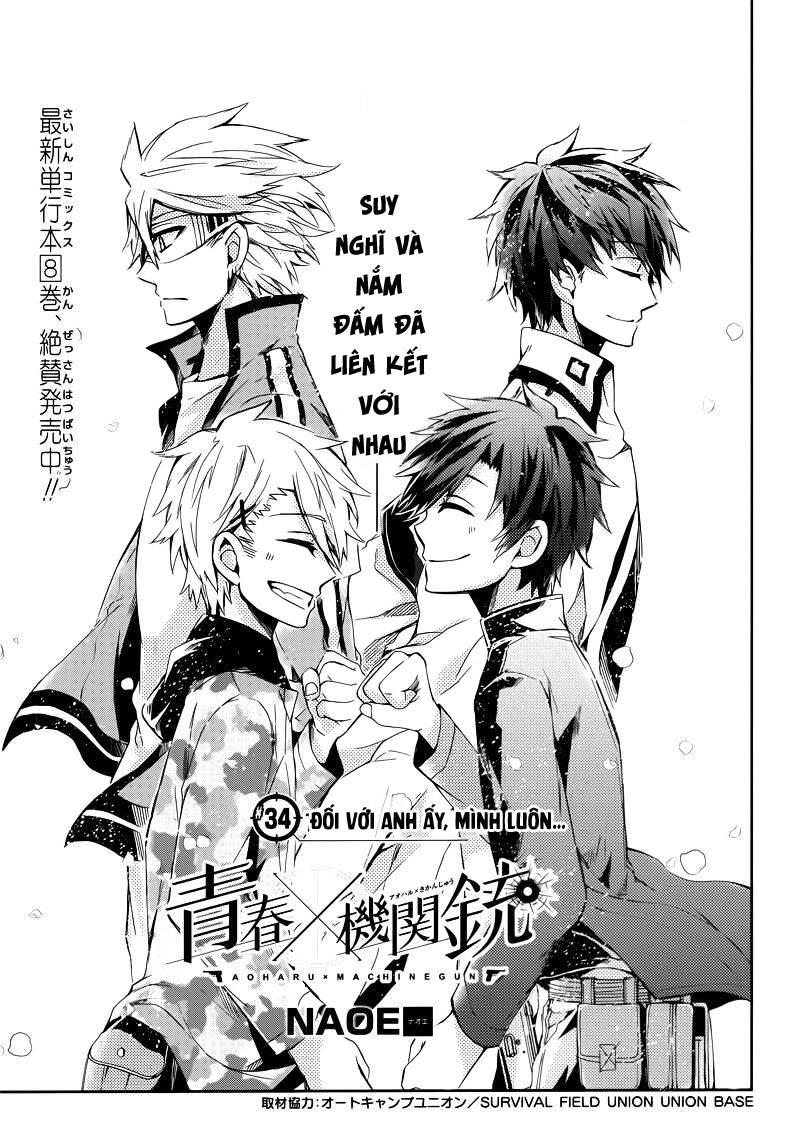 Aoharu X Kikanjuu Chapter 34 - 4