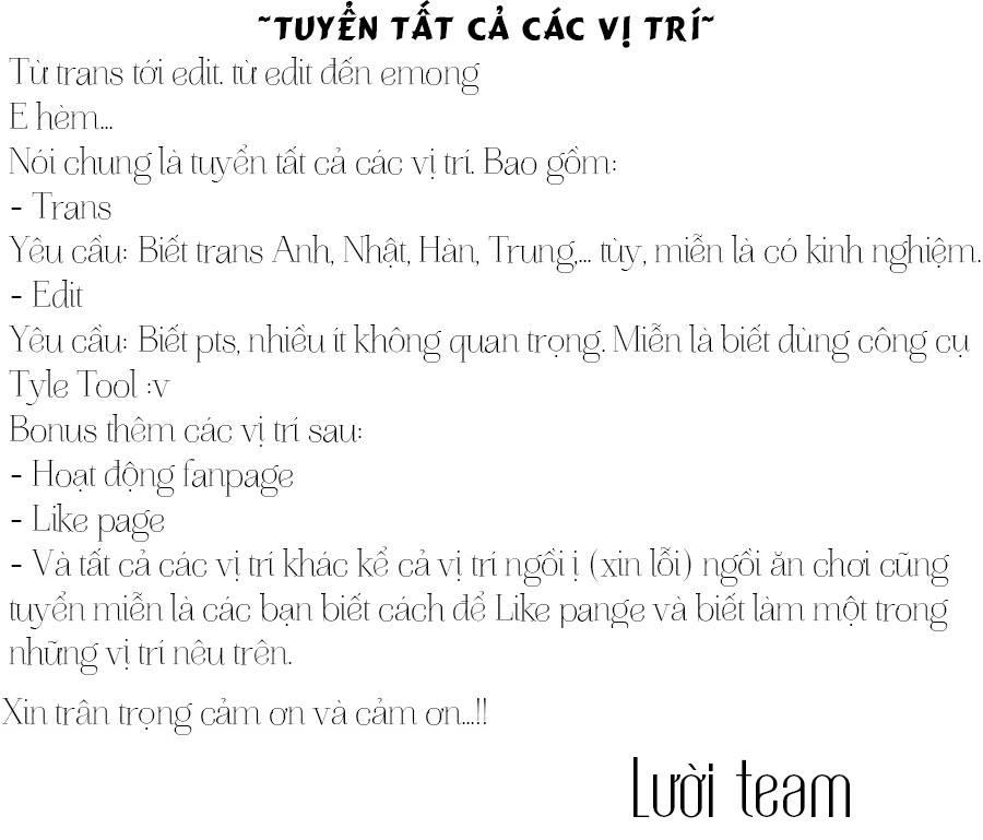 Máu Của Cậu Chỉ Thuộc Về Mình Tớ... Chapter 4 - 3