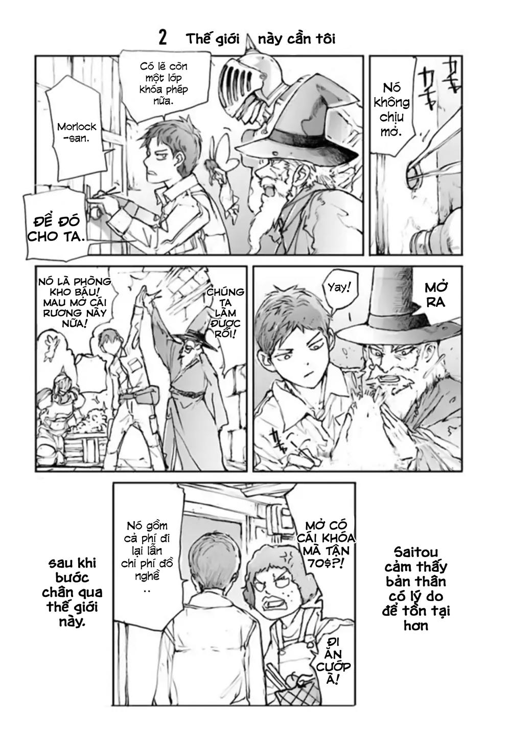 Handyman Saitou In Another World Chapter 1 - 3