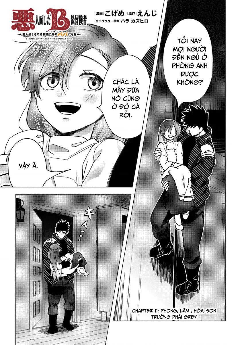 Akuninzura Shita B-Kyuu Boukensha - Shujinkou To Sono Osananajimi-Tachi No Papa Ni Naru Chapter  11.1 - 2