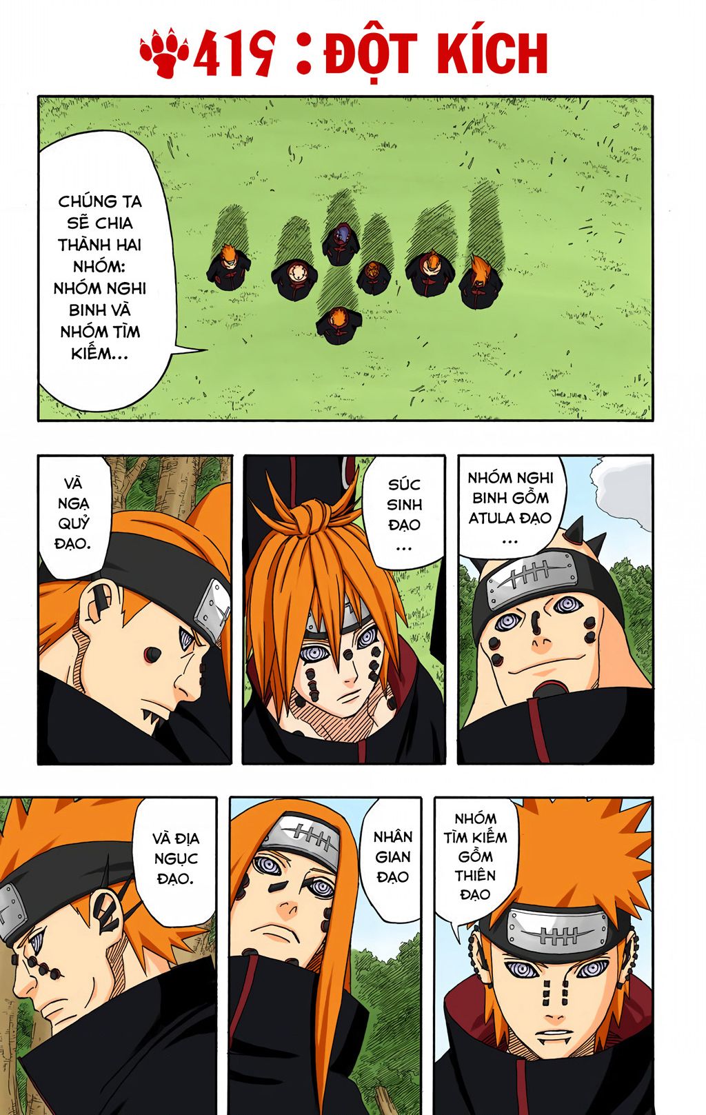 Naruto Full Màu Chapter  419 - 2