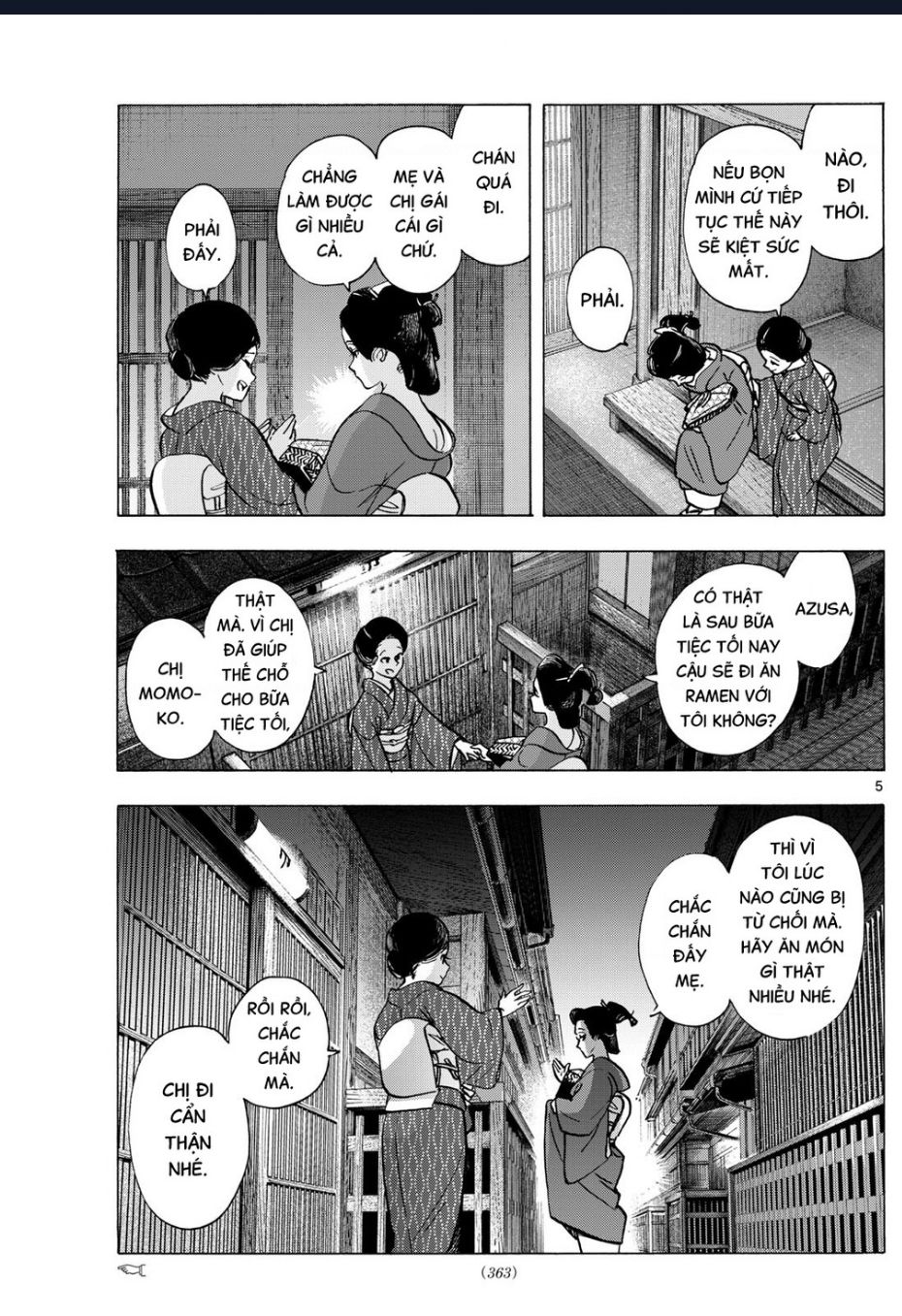 Maiko-San Chi No Makanai-San Chapter  319 - 5
