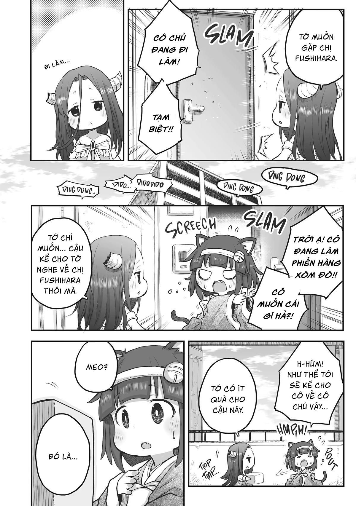 Miss Shachiku and the Little Baby Ghost Chapter  52 - 4