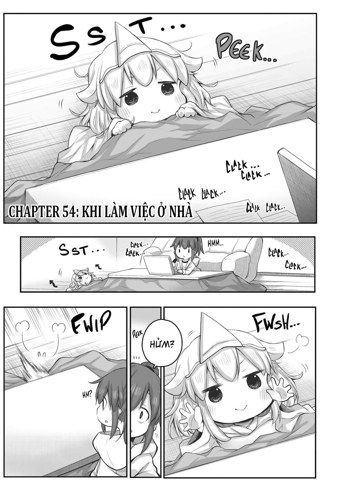 Miss Shachiku and the Little Baby Ghost Chapter  54 - 3