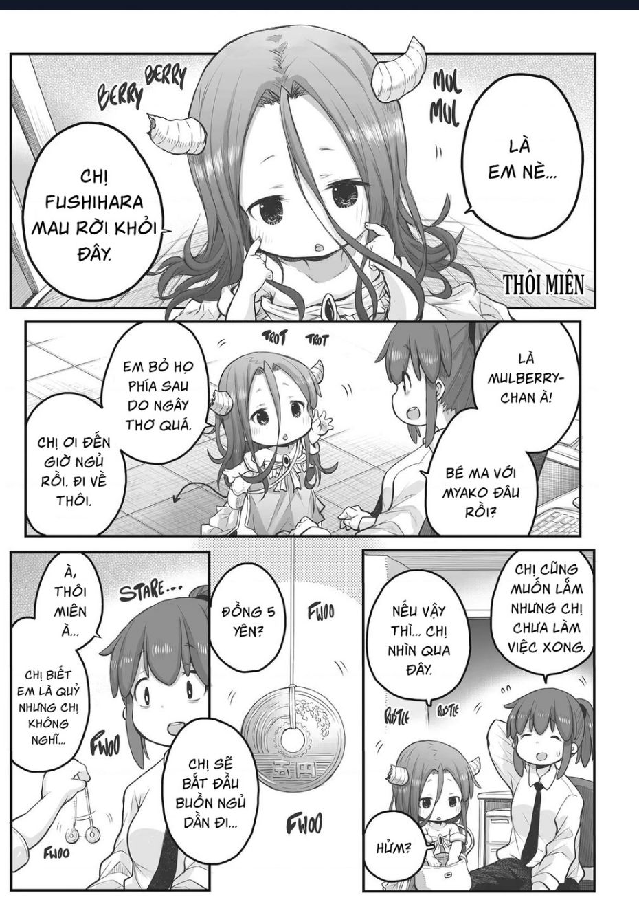 Miss Shachiku and the Little Baby Ghost Chapter  66 - 2
