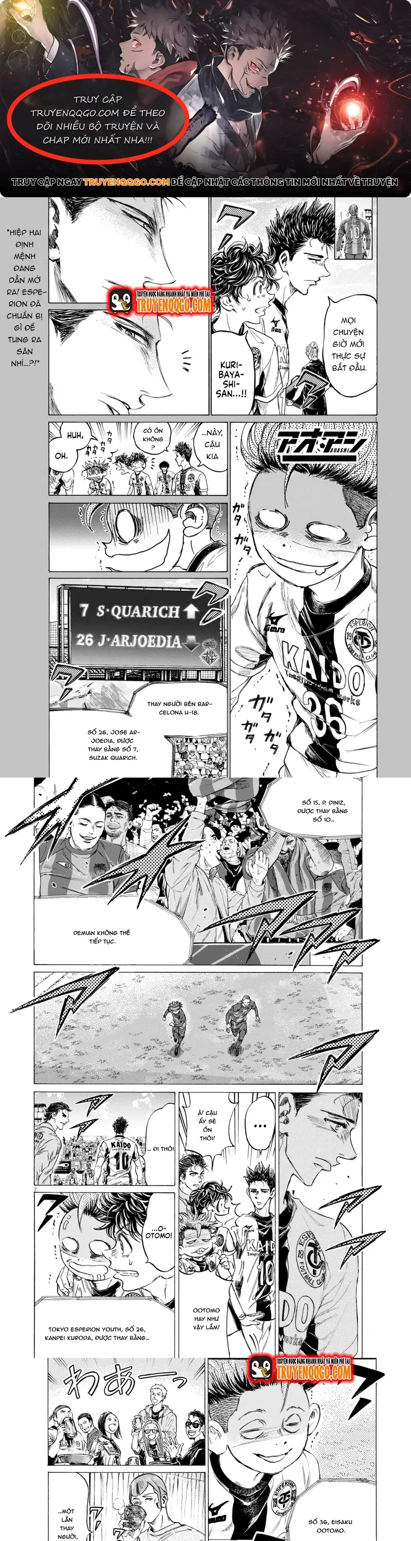 Thiên Tài Bóng Đá Ashito Chapter 373 - 1
