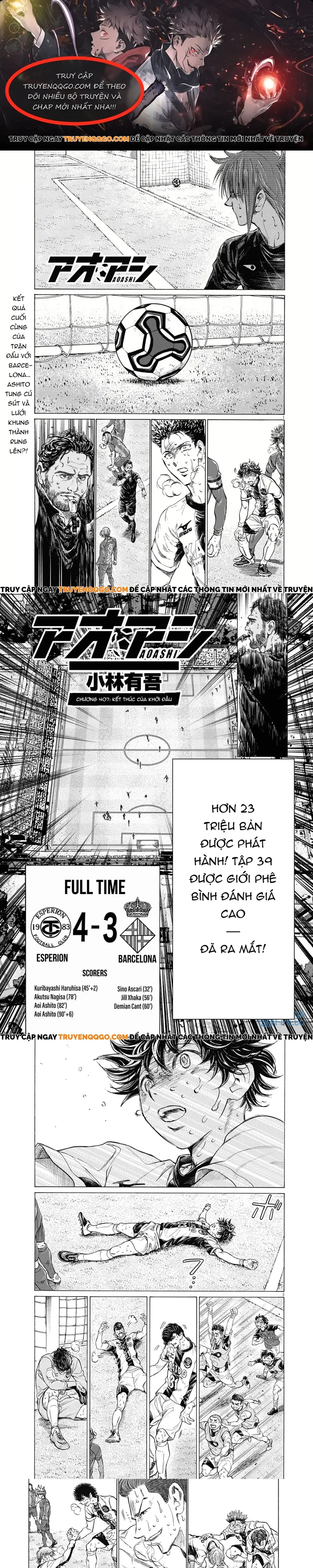 Thiên Tài Bóng Đá Ashito Chapter 407 - 1