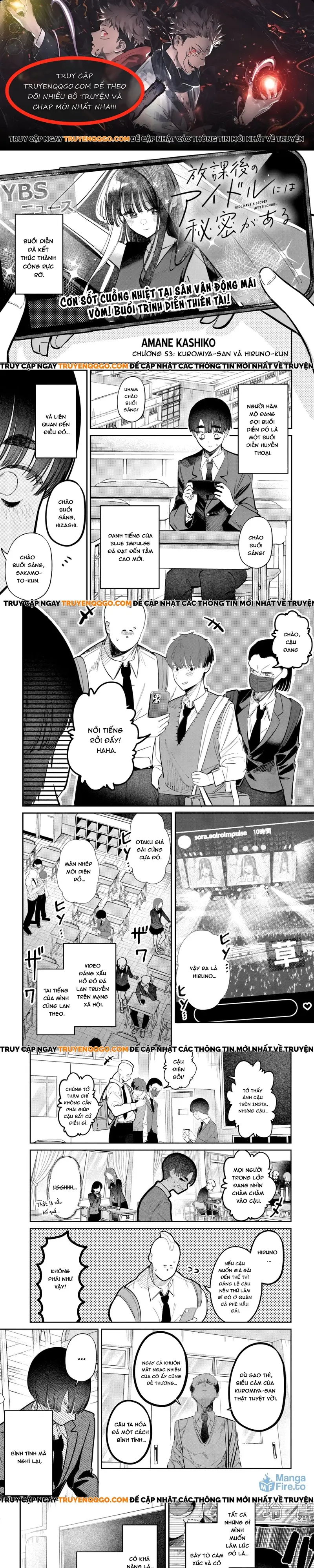 Bí Mật Của Idol, Sau Giờ Học Chapter 53 - 1