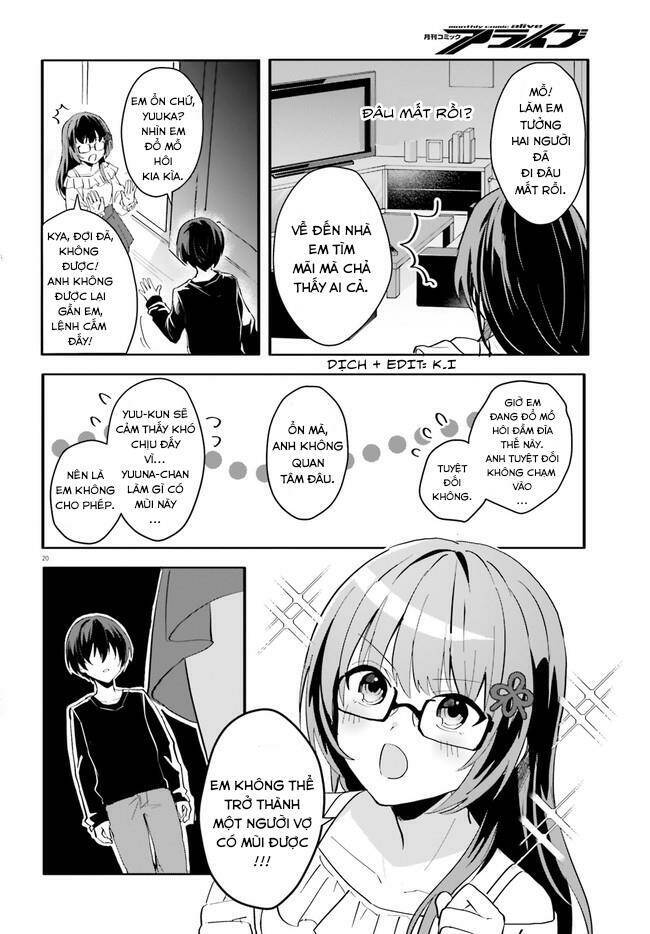 Vị Hôn Thê Với Vẻ Ngoài Giản Dị Chỉ Âm Thầm Ngọt Ngào Với Tôi Khi Ở Nhà Chapter 8 - 21