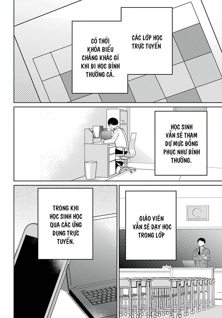 Tôi Sống Chung Với Cô Gái Đẹp Nhất Trường Trong Thời Buổi Học Online Chapter  4 - 8