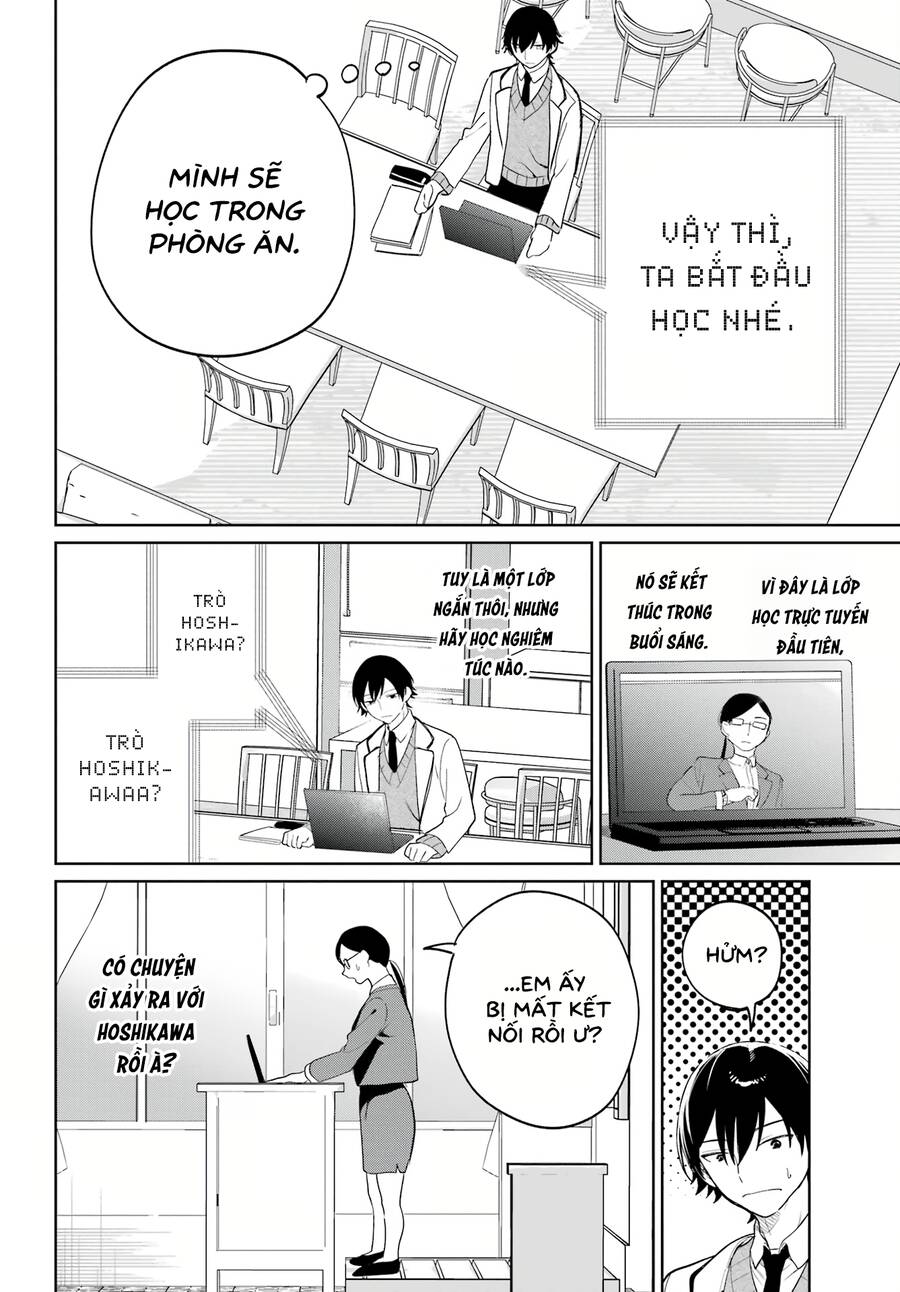 Tôi Sống Chung Với Cô Gái Đẹp Nhất Trường Trong Thời Buổi Học Online Chapter  4 - 10