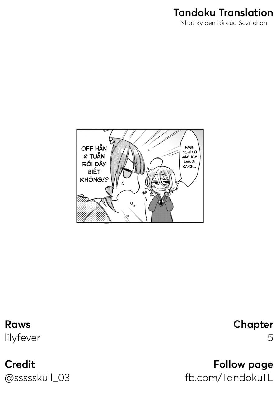 Nhật Ký Đen Tối Của Sazi-Chan Chapter  5 - 9