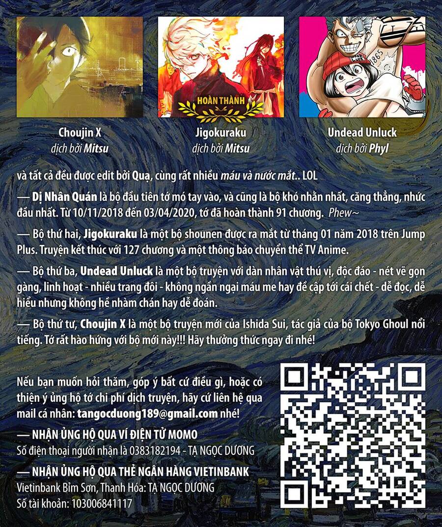 Bất Hạnh Và Bất Tử Chapter 62 - 17