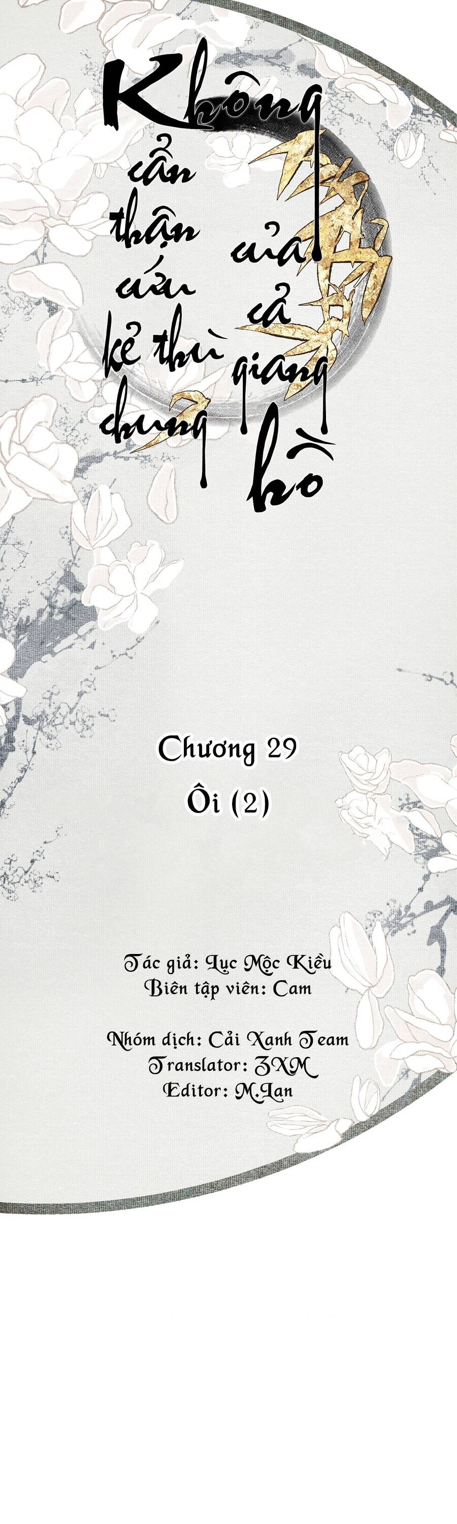 Bất Cẩn Cứu Nhầm Kẻ Thù Của Võ Lâm Chapter 29 - 2