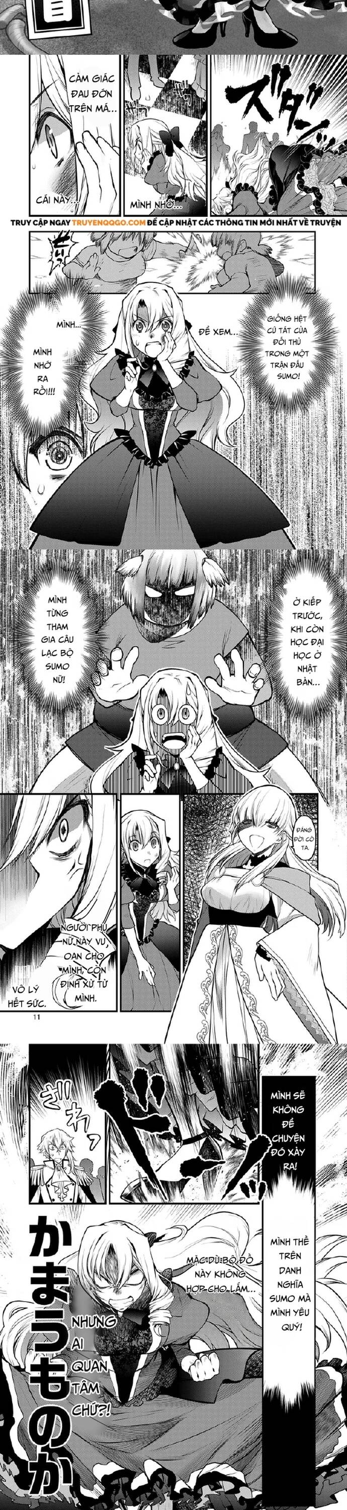 Oozumou Reijou ~Seijo Ni Hirateuchi Wo Kuratta Shunkan Sumou Budatta Zense Wo Omoidashita Akuyaku Reijou No Watashi Wa Sute Neko Ouji Ni Chanko Wo Furumaitai Haadosukoidosukoi~ Chapter 1 - 5