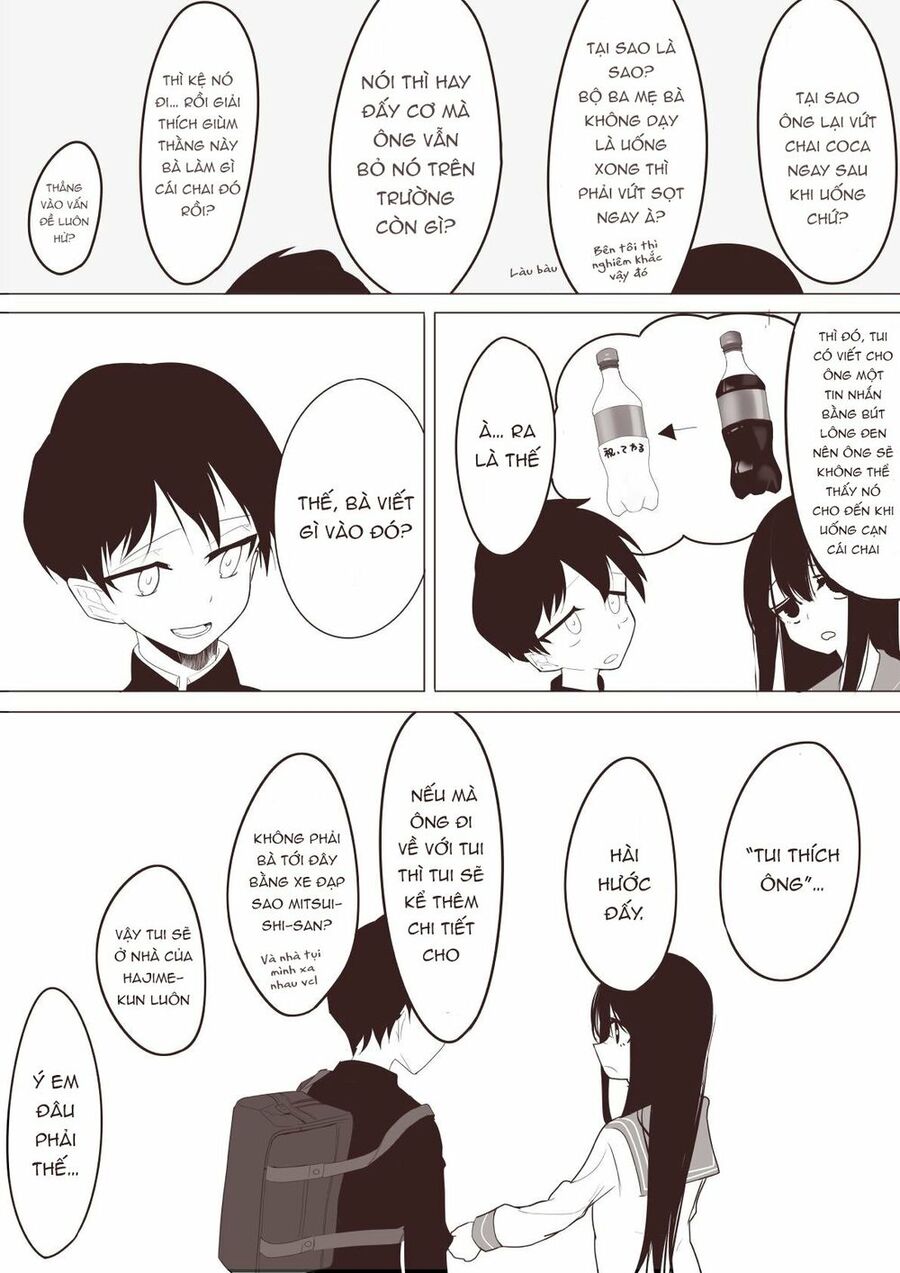 Mitsuishi-San Năm Nay Cứ Là Lạ Chapter 4 - 3