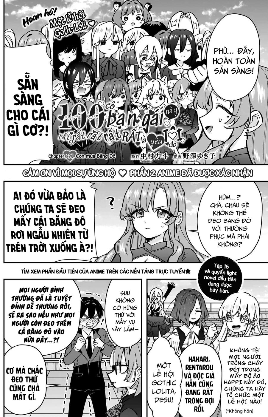 100 Cô Bạn Gái Này Rất, Rất, Rất, Rất, Rất Là Yêu Tôi Đó Chapter 163 - 3