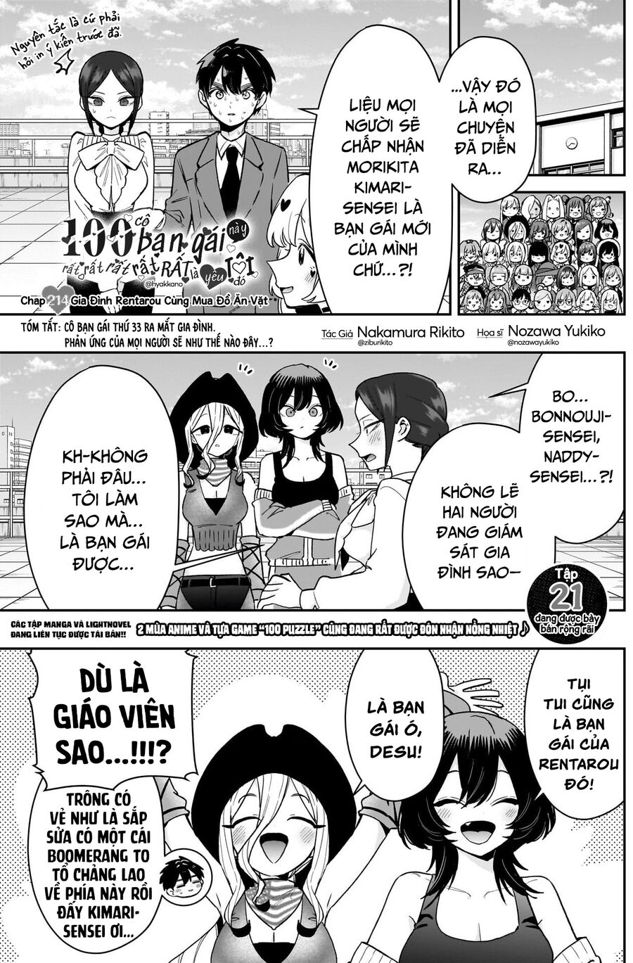 100 Cô Bạn Gái Này Rất, Rất, Rất, Rất, Rất Là Yêu Tôi Đó Chapter 214 - 2