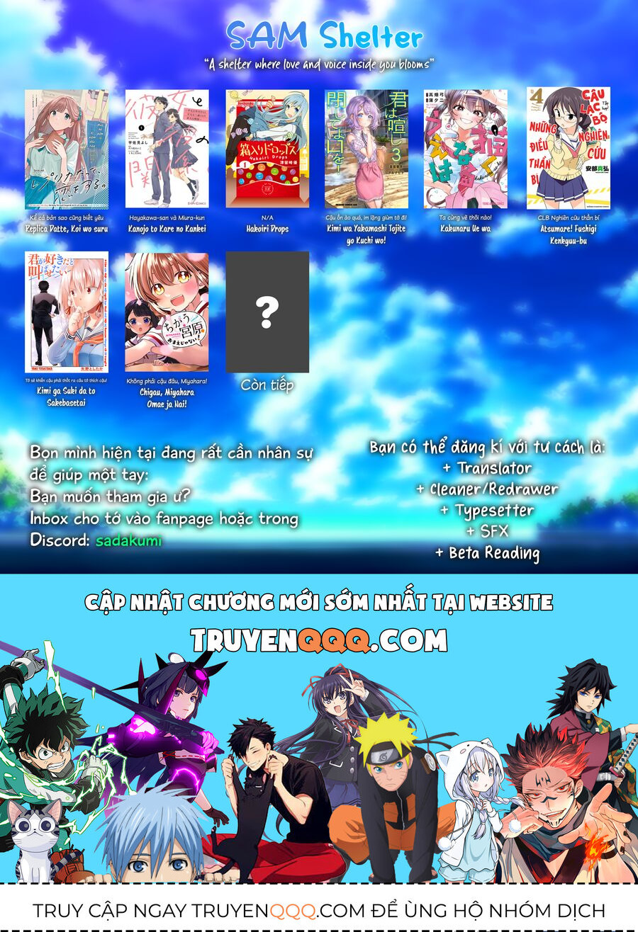 Không Phải Cậu Đâu, Miyahara! Chapter 1 - 22