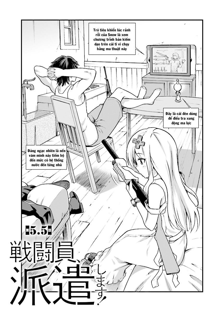 Chiến Binh Sẽ Được Phái Đi! Chapter 5.5 - 4