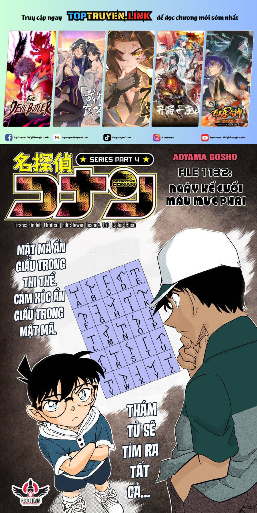 Thám Tử Conan Chapter  1132 - 2