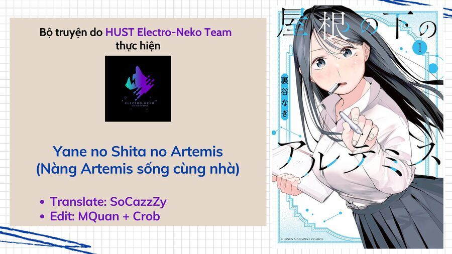 Nàng Artemis Sống Cùng Mái Nhà Chapter 2 - 4