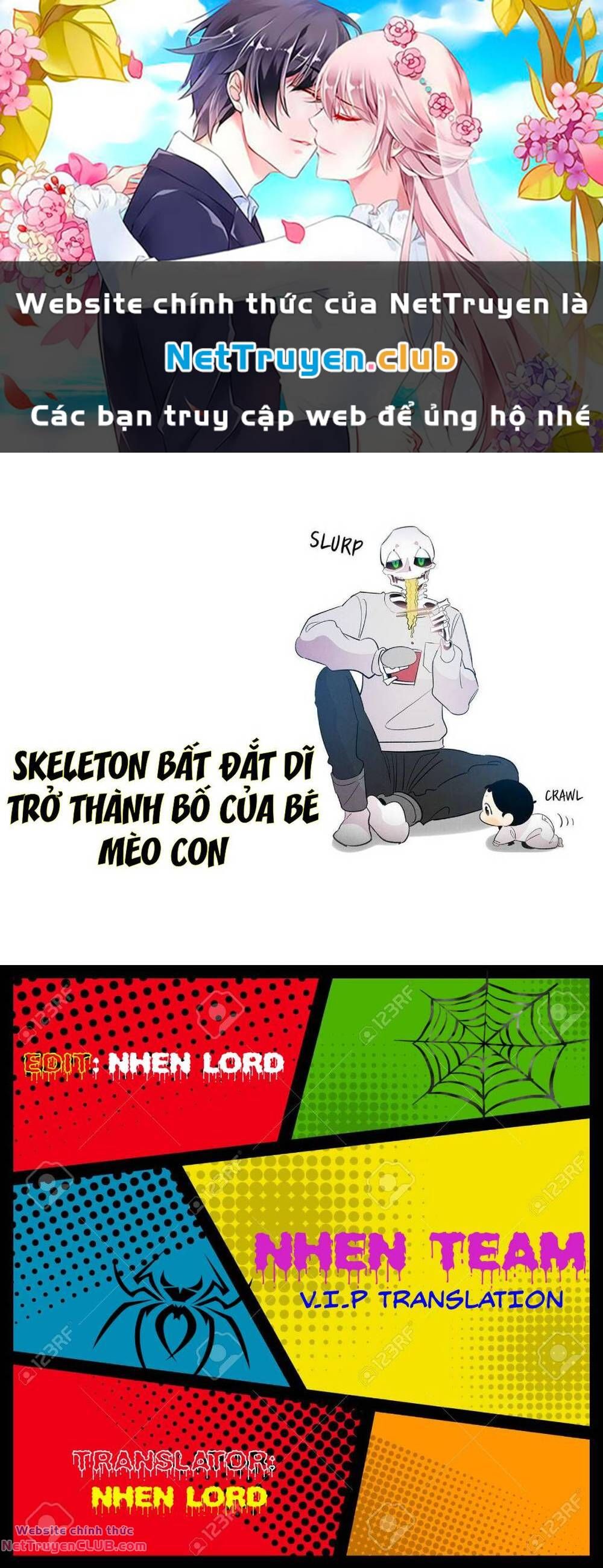 Skeleton Bất Đắt Dĩ Trở Thành Bố Của Bé Mèo Con Chapter 13 - 2