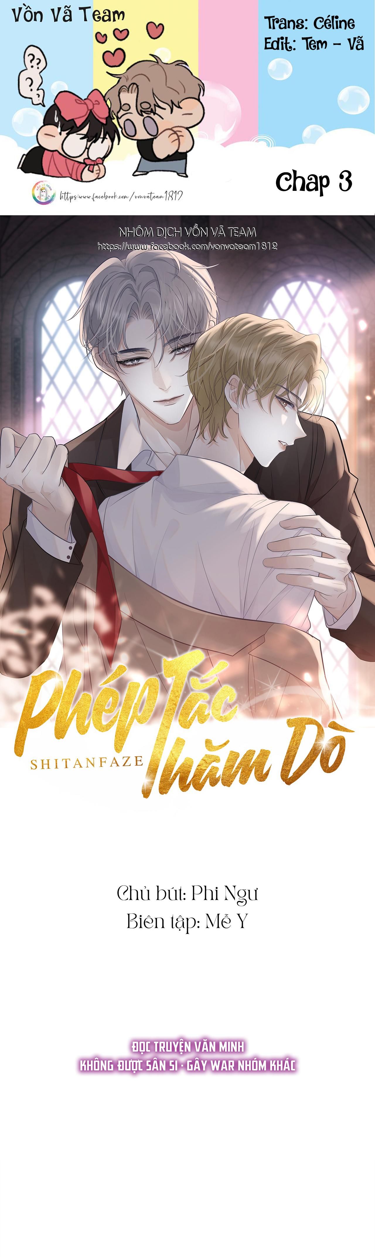 Phép Tắc Thăm Dò Chapter 3 - 2