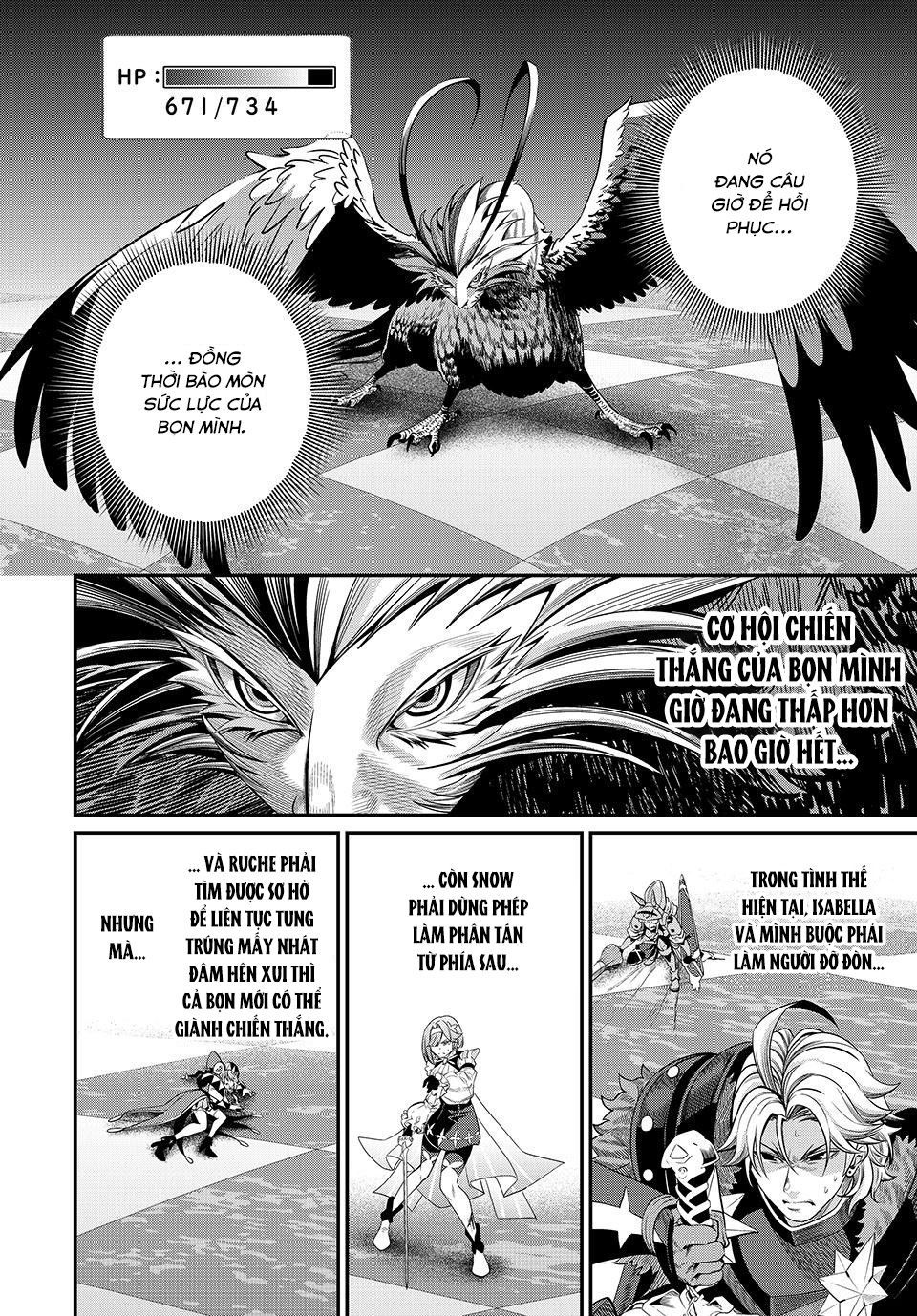 Kỵ Sĩ Chuyển Sinh Bị Lưu Đày, Trở Nên Bất Bại Nhờ Trò Chơi Chapter 76 - 7