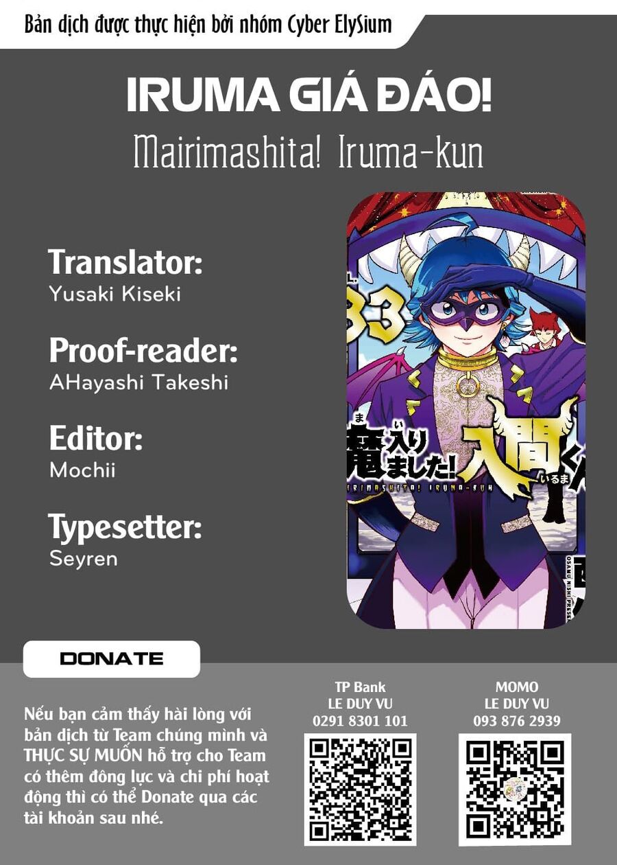 Chào Mừng Cậu Đến Trường Iruma-Kun Chapter 314 - 1