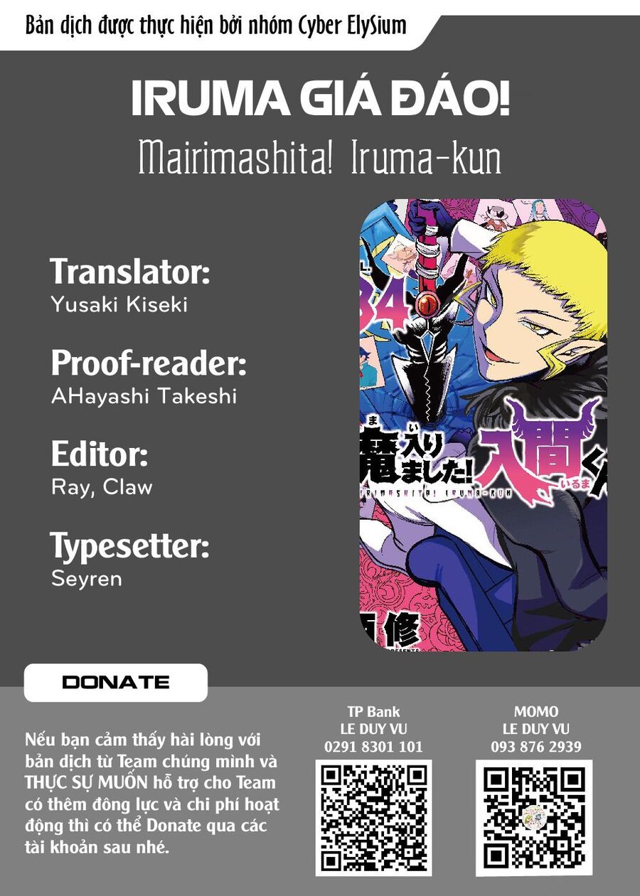 Chào Mừng Cậu Đến Trường Iruma-Kun Chapter 317 - 1