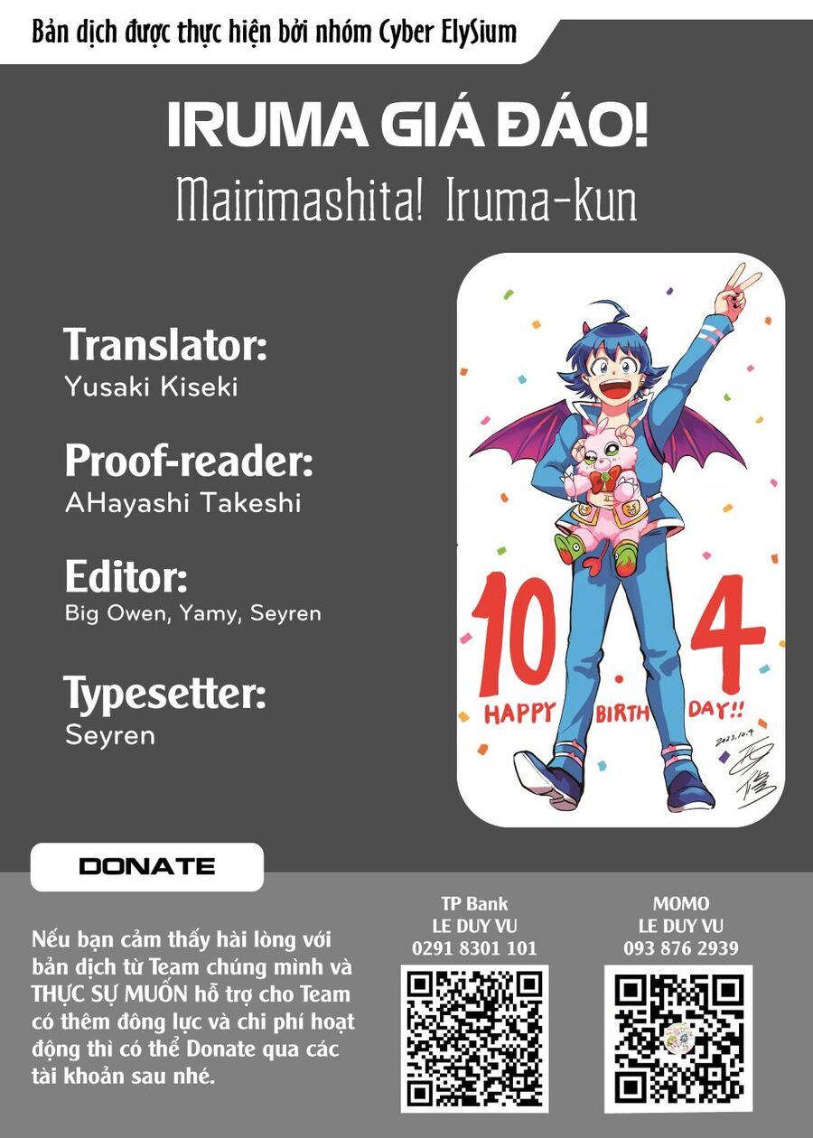 Chào Mừng Cậu Đến Trường Iruma-Kun Chapter 323 - 1