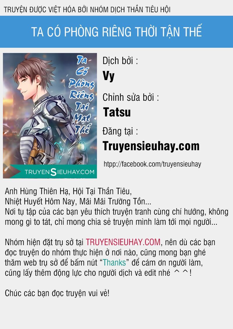 Ta Có Phòng Riêng Thời Tận Thế Chapter 22.2 - 2