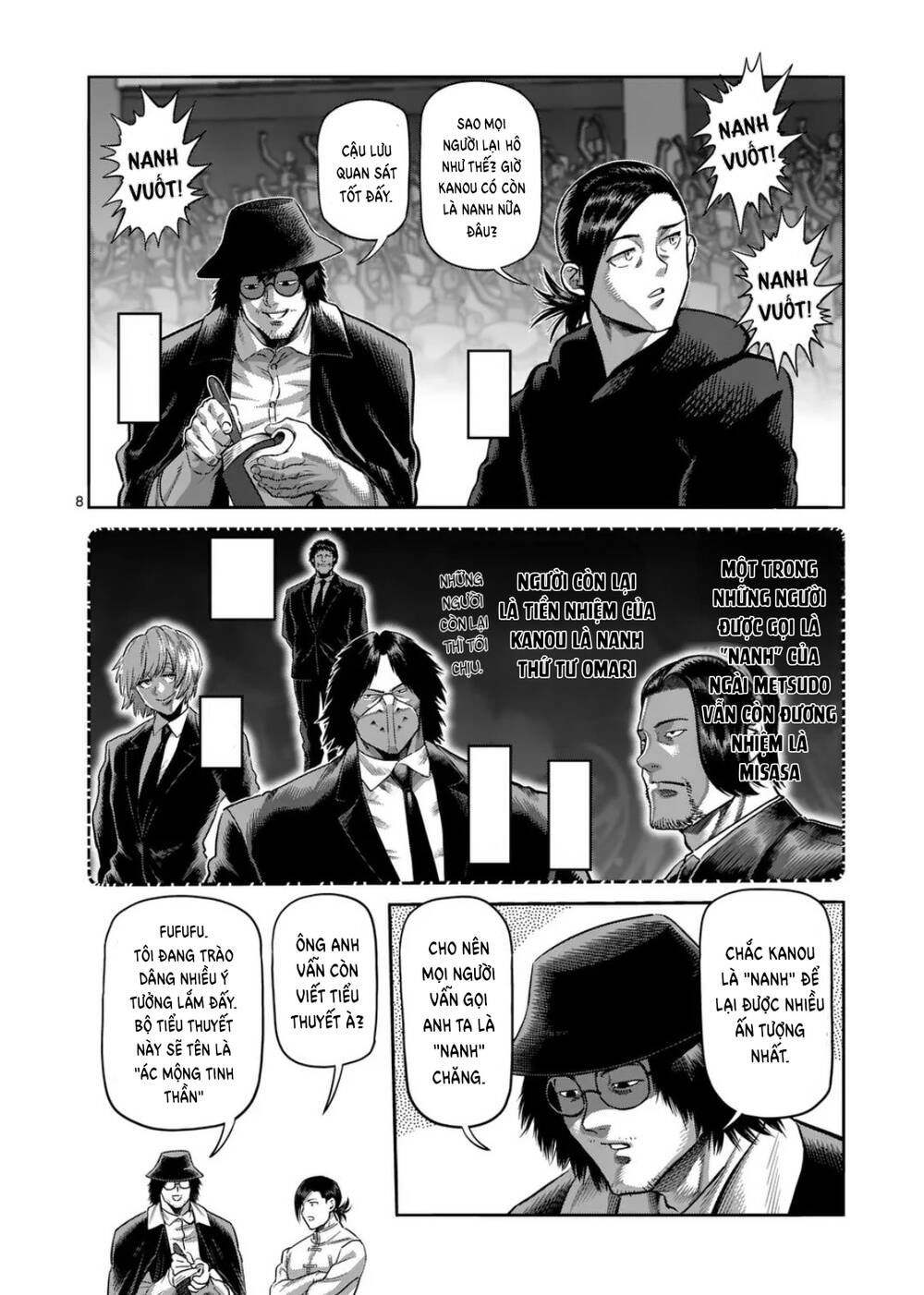 Kengan Ashura Phần 2 Chapter 281 - 8