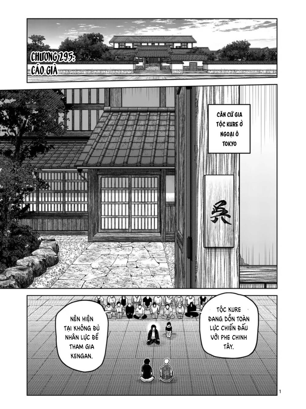 Kengan Ashura Phần 2 Chapter 295 - 1